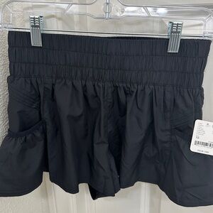 NWT Black Free People FP Movement Get Your Flirt On Shorts in XS